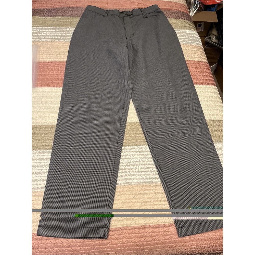 Vintage Riders Casuals Grey Mini Square Dress Pants Womens 10P Grey